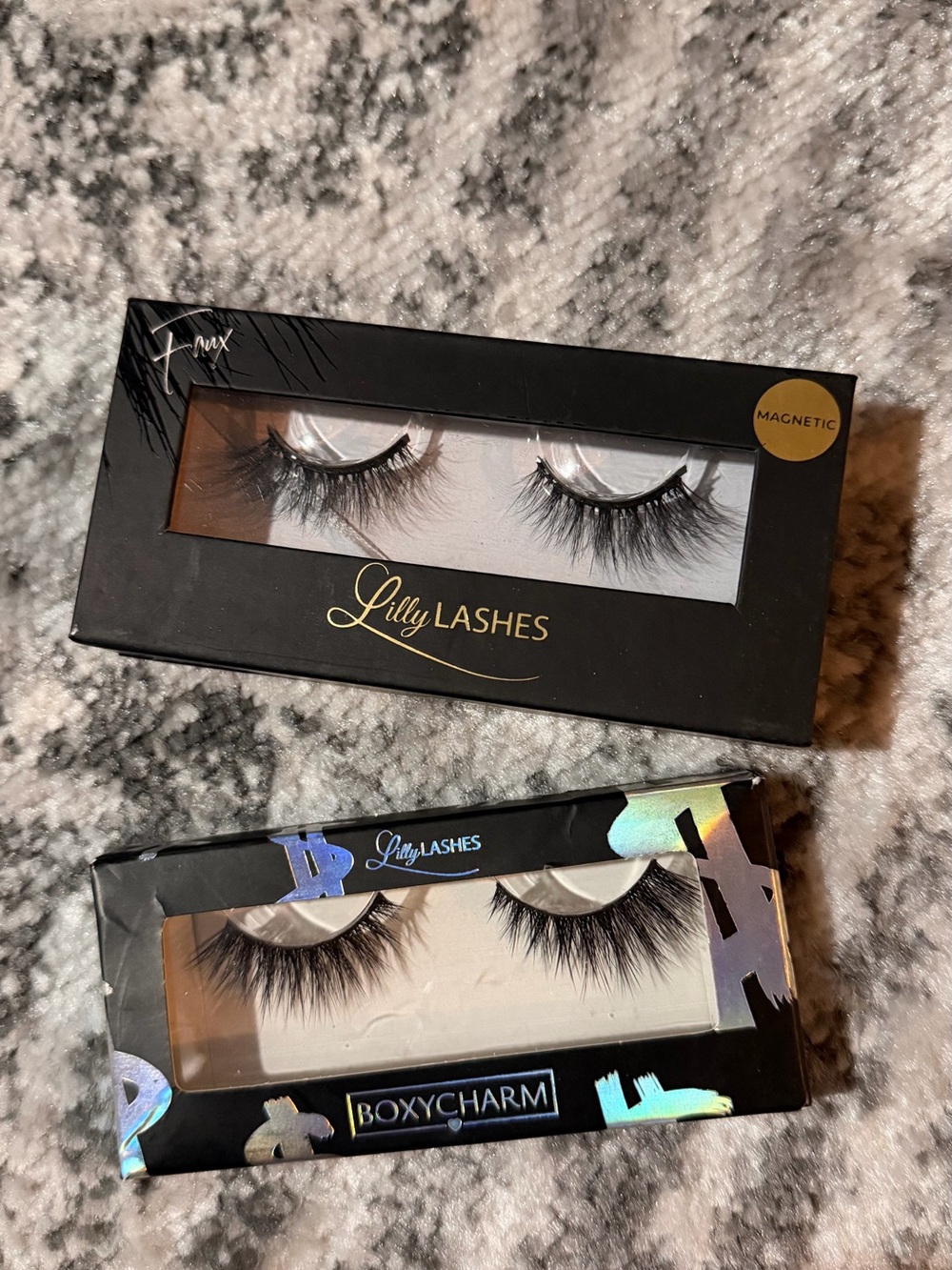 Lilly Lashes Magnetic False Lashes - Black Dramatic Volume